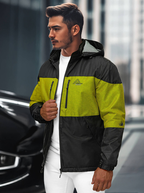 Juoda vyriška striukė OZONEE JS/22M310/392Z