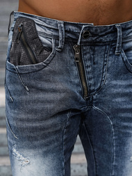 Mėlyni vyriški džinsai OZONEE NB/MP0045B