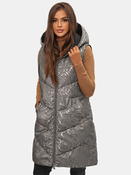 Pilka moteriška liemenė OZONEE O/DK118/26