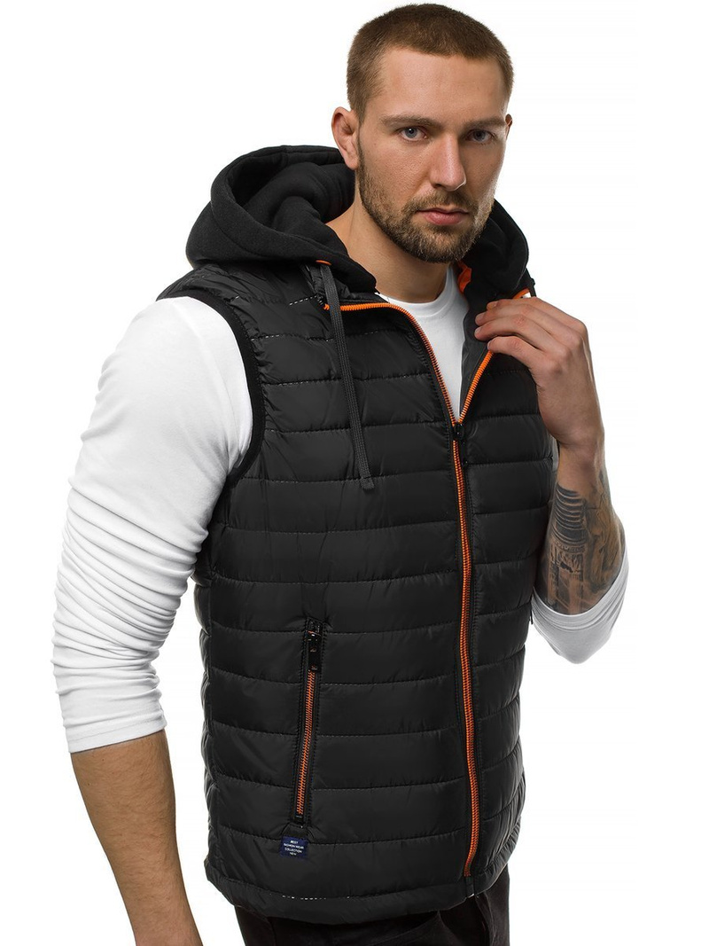 Juoda vyriška liemenė OZONEE N/6102Z