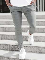  Pilki vyriškos chino kelnės OZONEE DJ/5255/21Z