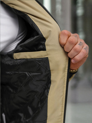 Smėlinis vyriška striukė OZONEE JS/62M9502/62