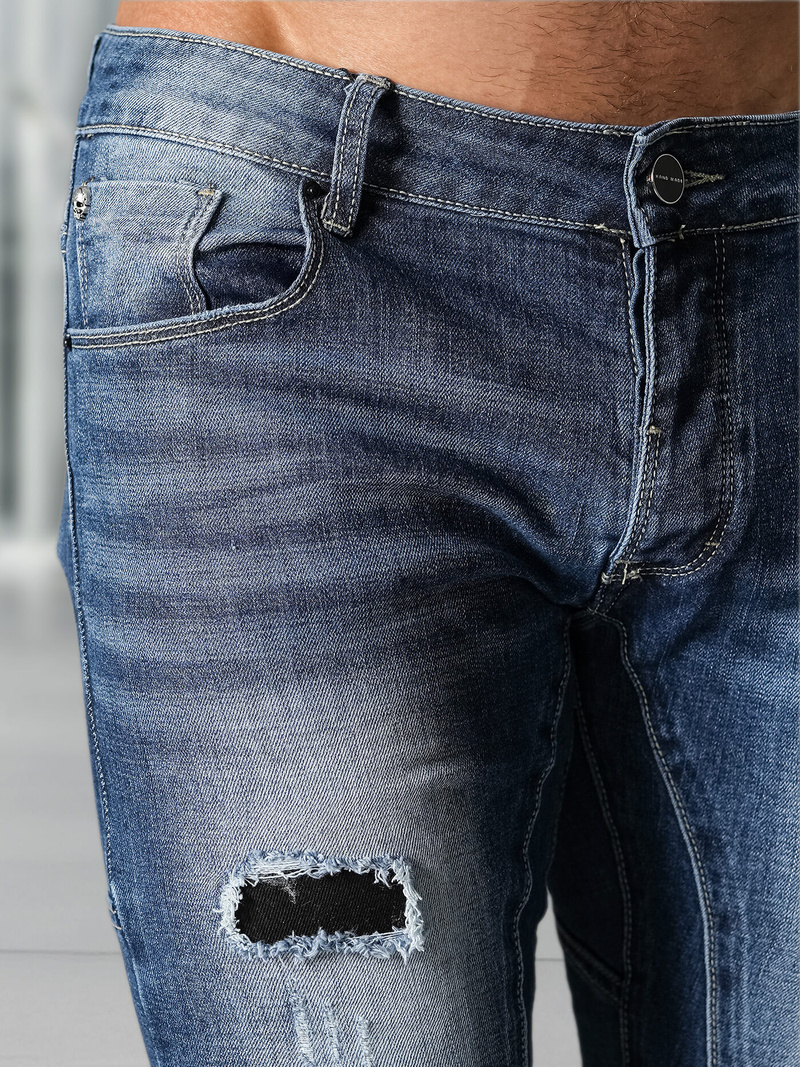 Mėlyni vyriški džinsai OZONEE NB/MP0050BZ