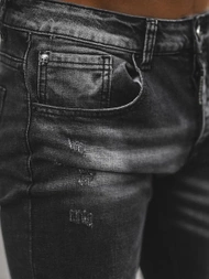 Juoda vyriški džinsai OZONEE NB/MP0126N