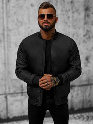 Juoda vyriška striukė OZONEE JS/AK95Z