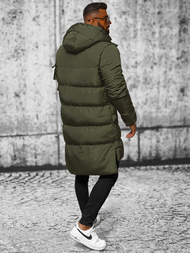 Žalia vyriška žieminė striukė OZONEE O/M799