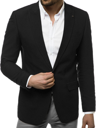 Juodas vyriškas švarkas OZONEE H/878