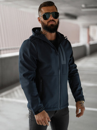 Granatinė vyriška softshelte striukė OZONEE JS/27B6513/25Z