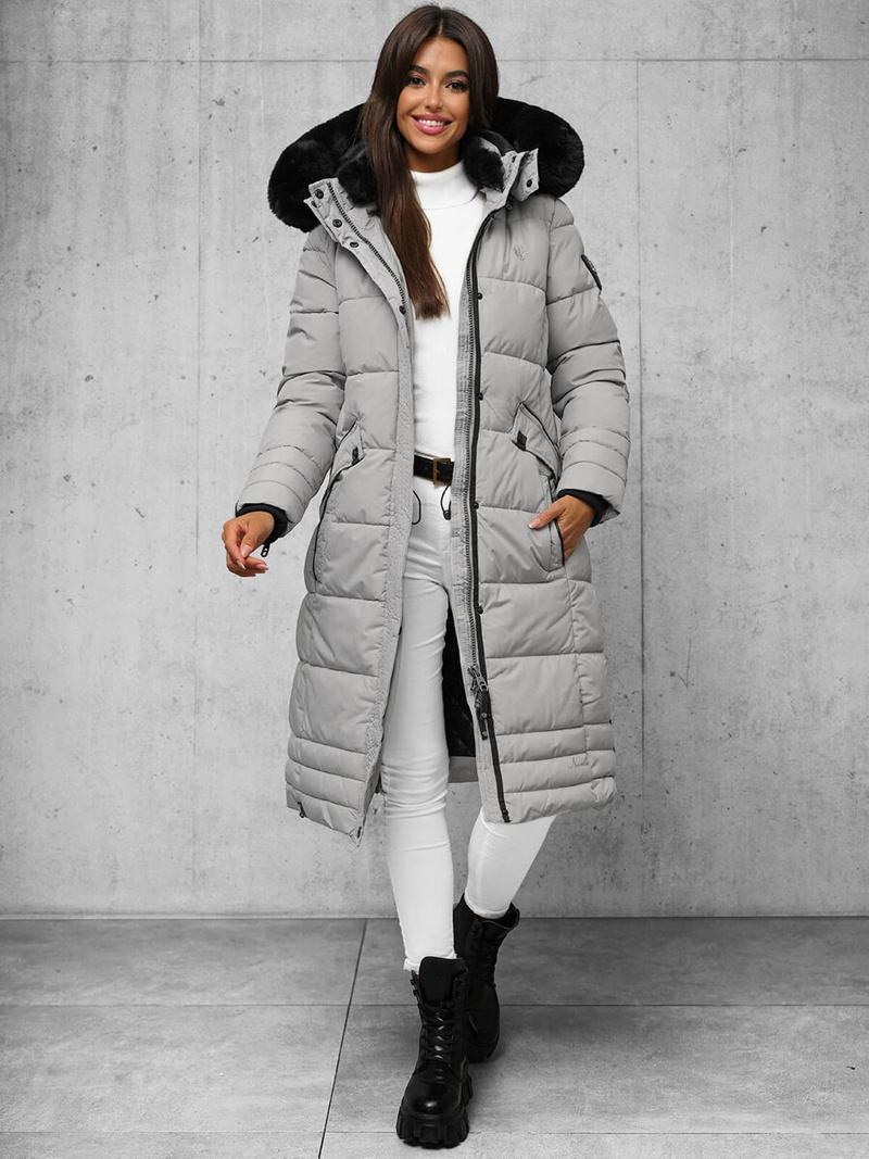 Pilka moteriška striukė OZONEE O/W377