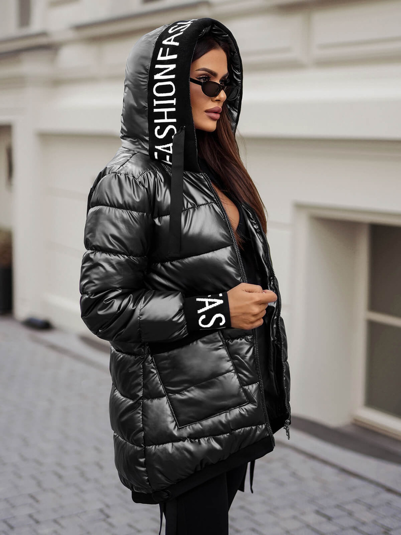 Pilka moteriška striukė OZONEE JS/5M3188/105Z