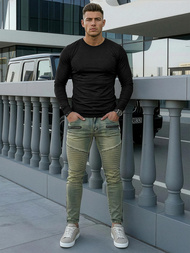 Mėlyni vyriški džinsai OZONEE O/EM8951Z