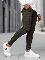 Grafitiniai vyriškos chino kelnės OZONEE DJ/5632Z