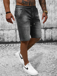 Juodi vyriški šortai OZONEE NB/MP0276N