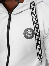 Baltai-juodas vyriškas sportinis kostiumas OZONEE O/LN11887