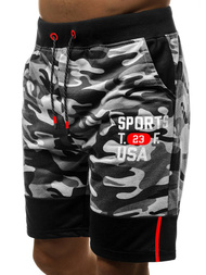 Pilki vyriški šortai OZONEE JS/KK300158