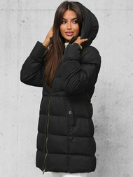 Juoda moteriška striukė OZONEE JS/5M3231/392