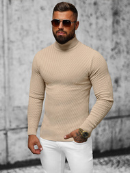 Smėliniai Vyriškas Megztinis OZONEE L/1596Z