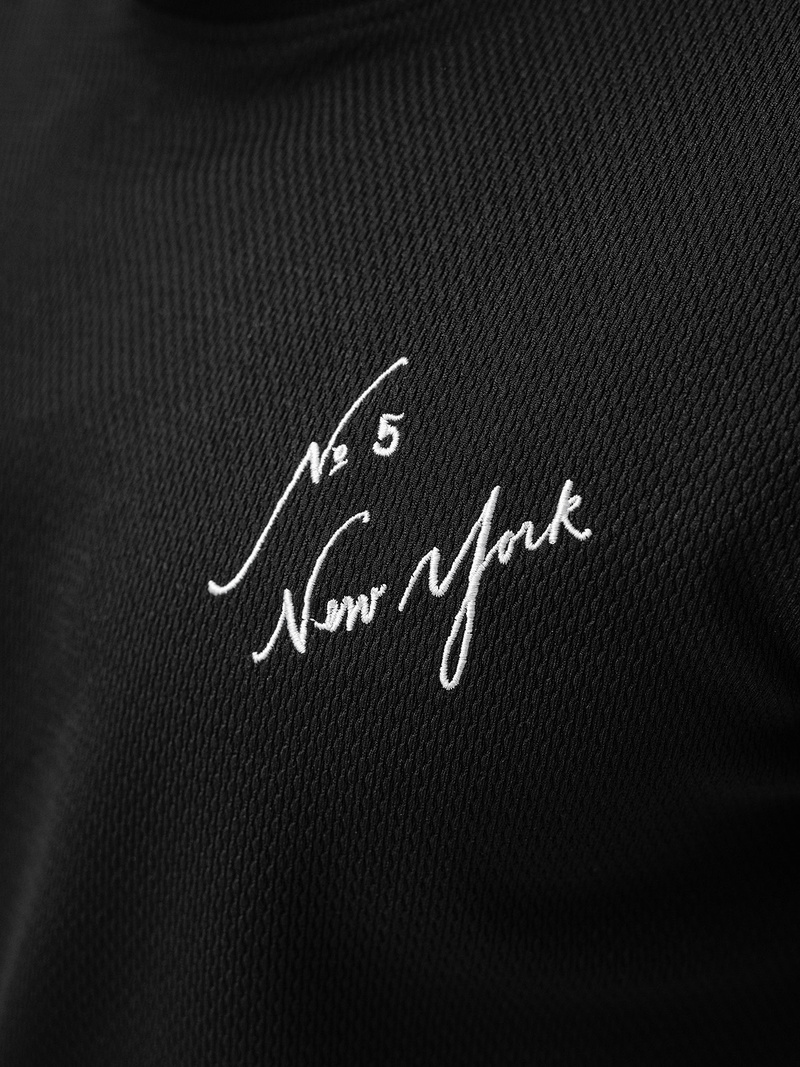 Juodas vyriškas džemperis OZONEE O/P2031Z