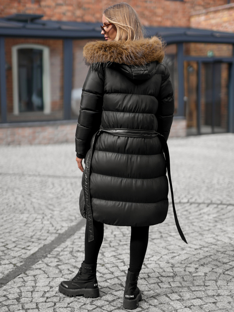 Juoda moteriška striukė OZONEE JS/5M3298/392Z