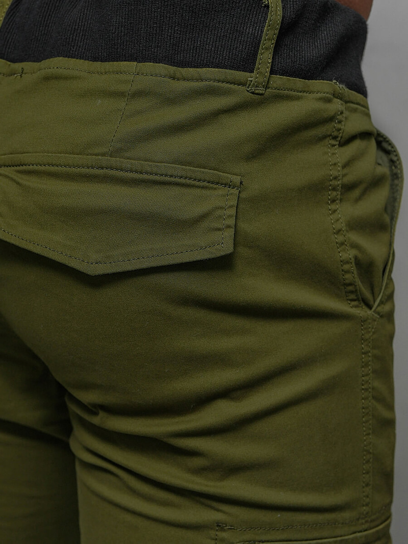 Žalios Vyriškos Cargo Jogger Kelnės OZONEE NB/MP0208MVZ