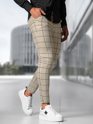 Smėliniai Vyriškos Chino Kelnės OZONEE O/P4009Z