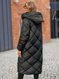 Juoda moteriška striukė OZONEE JS/5M3173/392Z