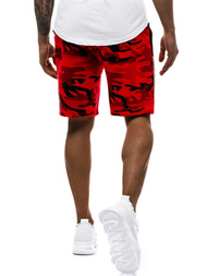 Raudoni vyriški šortai OZONEE JS/KK300160