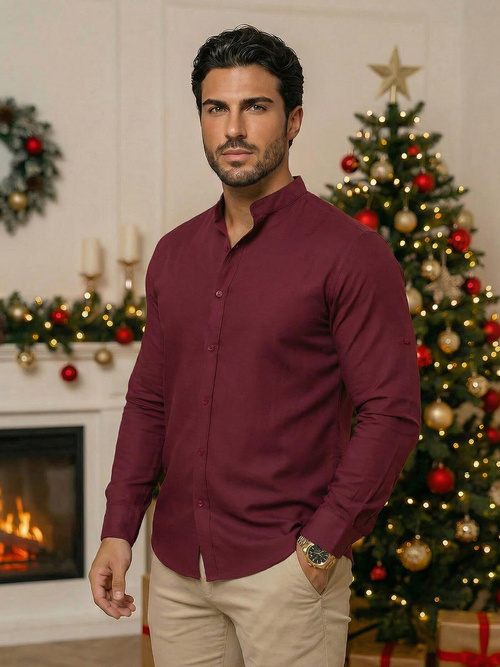 Bordinė vyriški marškiniai OZONEE O/V57Z