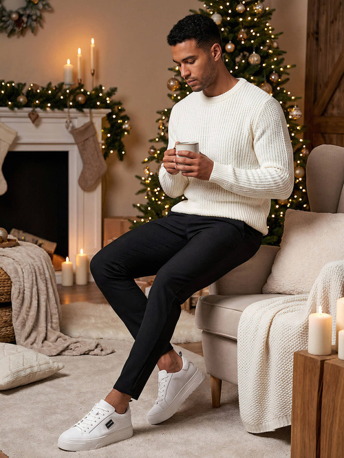 Juoda Vyriškos Kelnės OZONEE O/P4049Z