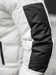 Balta vyriška žieminė striukė OZONEE O/M798