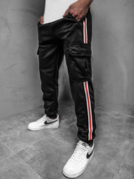 Juodos vyriškos sportinės kelnės OZONEE JS/JZ11009Z