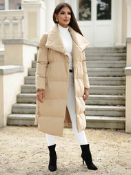 Smėlinė moteriška striukė OZONEE JS/M737/62Z