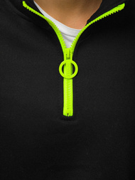 Juodas moteriškas džemperis OZONEE JS/KSW2024