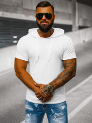 Baltas vyriški marškinėliai OZONEE JS/8T89/1