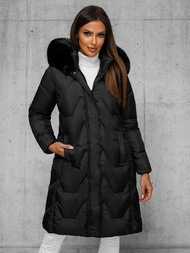 Juoda moteriška striukė OZONEE JS/16M9202/392Z