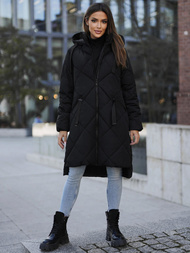 Juoda moteriška striukė OZONEE JS/5M3168/392