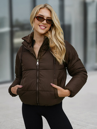 Šokoladas moteriška striukė OZONEE JS/16M9187/158