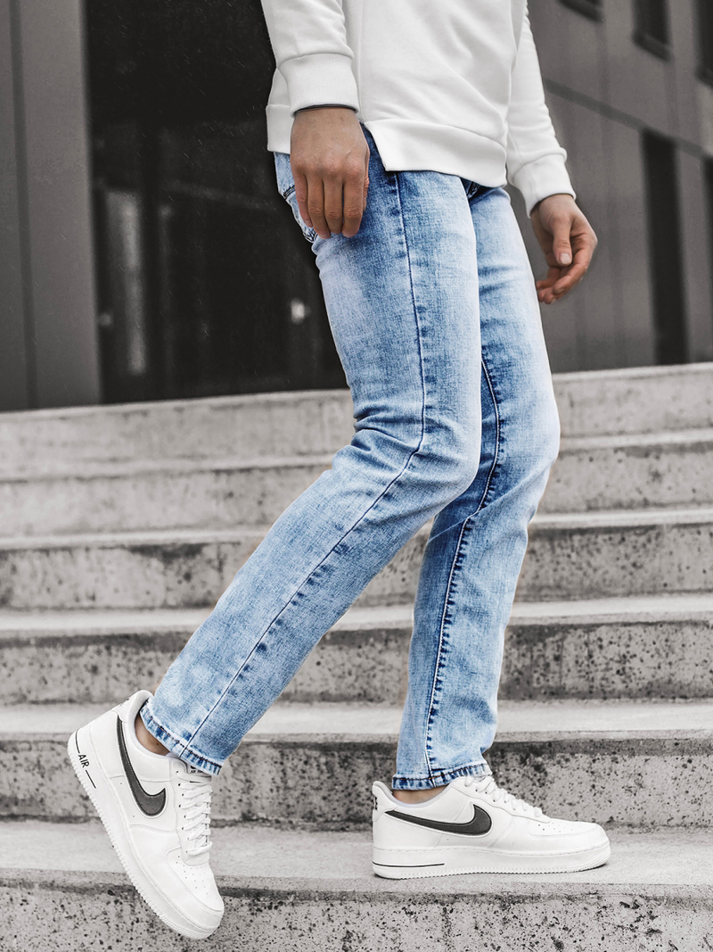 Mėlynos vyriškos džinso kelnės OZONEE V/19241