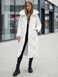 Baltas moteriška striukė OZONEE JS/5M3173/281Z