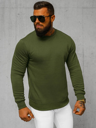 Rusvai žalsva vyriškas džemperis OZONEE JS/2001-10Z