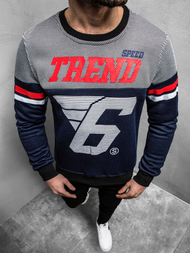 Granatinis vyriškas džemperis OZONEE JS/DD752Z