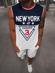 Baltas vyriškas komplektas OZONEE JS/68C10169Z