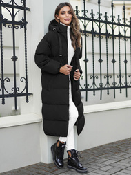 Juoda moteriška striukė OZONEE JS/5M3163/392Z