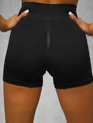 Trumpos moteriškos tamprės juodos OZONEE O/ZL-037