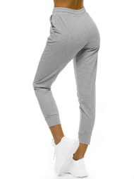 Šviesiai-Pilkos moteriškos sportinės kelnės OZONEE O/MB2002/21