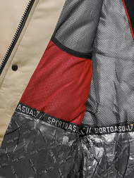 Smėlinis vyriška žieminė striukė OZONEE JS/22M322/62