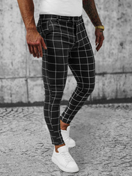 Juoda Vyriškos Chino Kelnės OZONEE O/P4009