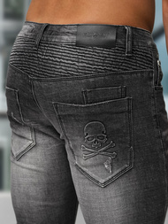 Juodai vyriški džinsai OZONEE NB/MP0070NZ