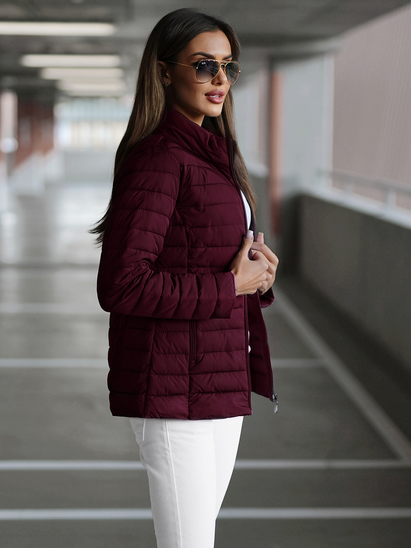 Tamsiai-bordinis moteriška striukė OZONEE JS/16M9109/01Z