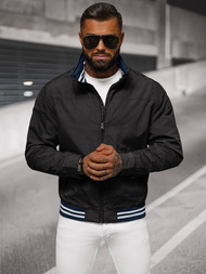 Juoda vyriška striukė OZONEE JS/5M3101/392Z